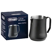 Pichet à lait de 17 oz de De'Longhi - Noir mat