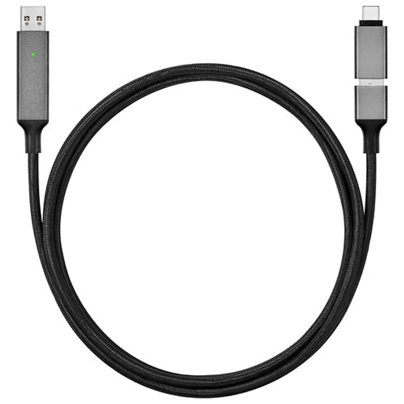 Câble USB-A de 1,83m (6 pi) avec adaptateur USB-C d'Insignia (NS-PCK336C26-C) - Exclusivité Best Buy
