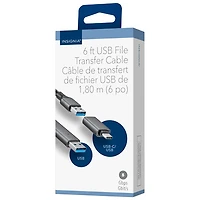 Câble USB-A de 1,83m (6 pi) avec adaptateur USB-C d'Insignia (NS-PCK336C26-C) - Exclusivité Best Buy