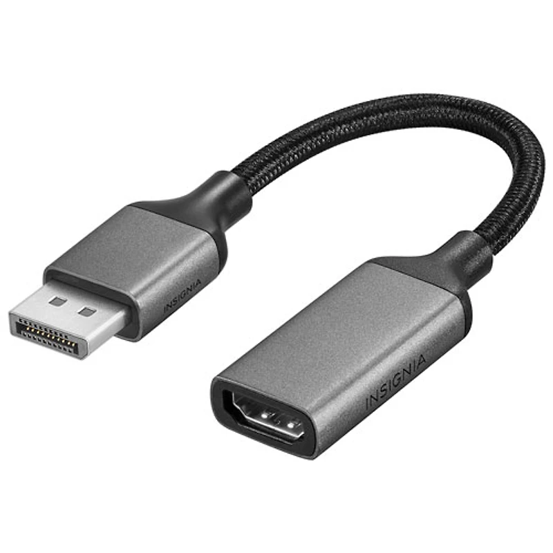 Adaptateur DisplayPort à HDMI d'Insignia -Noir - Exclusivité Best Buy