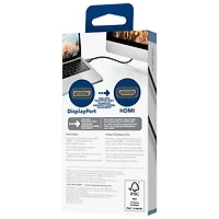 Câble DisplayPort 4K à HDMI de 1,8 m (6 pi) d'Insignia - Noir - Exclusivité Best Buy