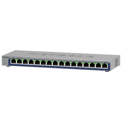 NETGEAR 16-Port Gigabit Switch (GS116-300NAS)