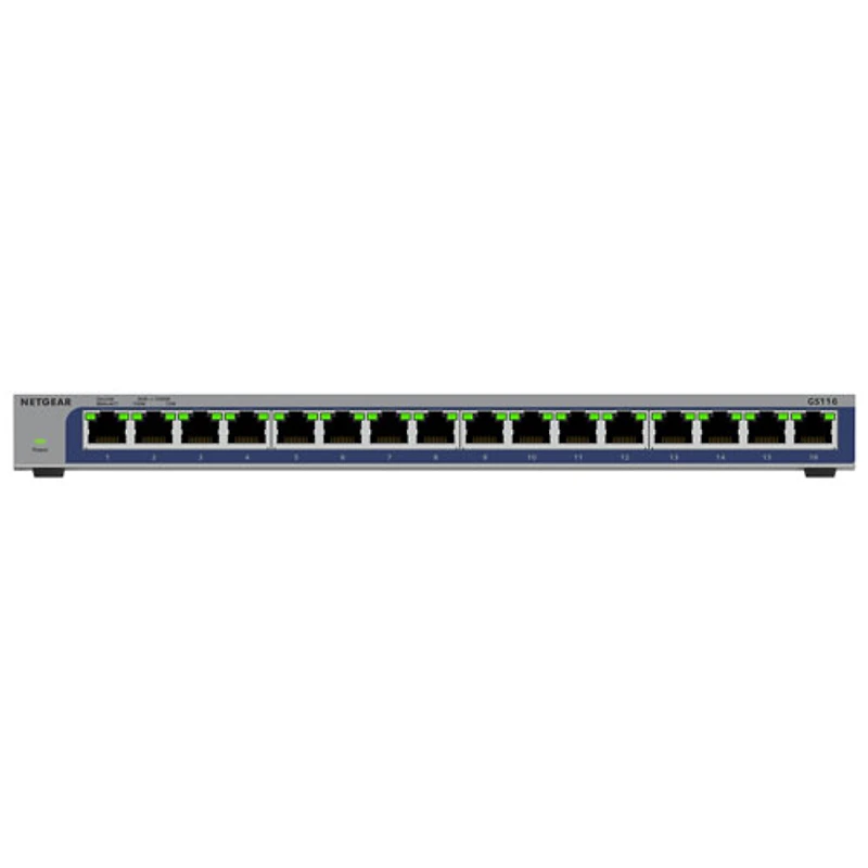 NETGEAR 16-Port Gigabit Switch (GS116-300NAS)