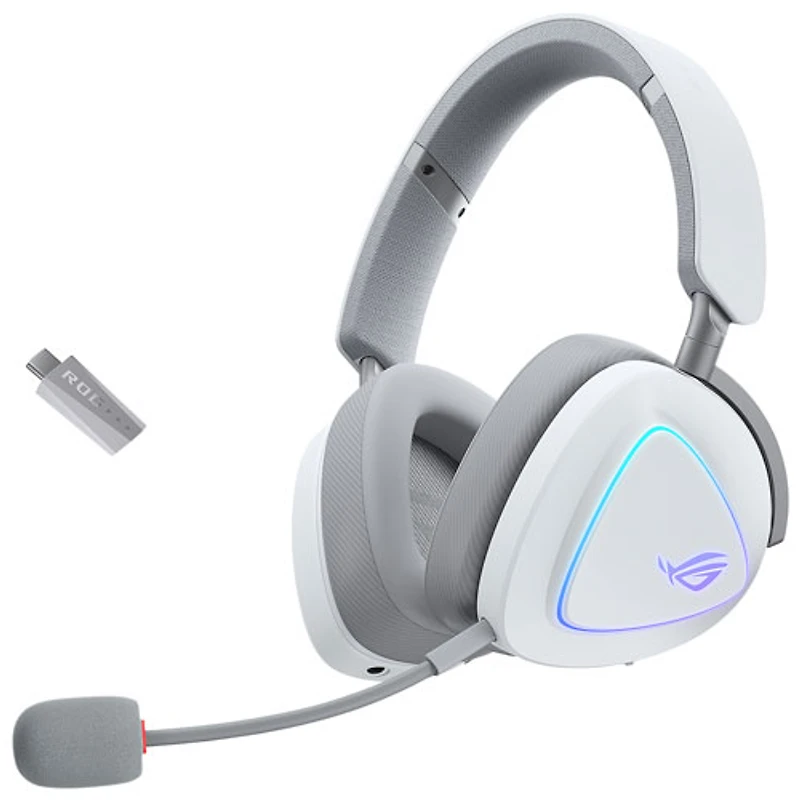 ASUS ROG DELTA II Dualflow Audio Gaming Headset - White