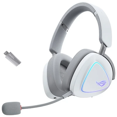 ASUS ROG DELTA II Dualflow Audio Gaming Headset - White