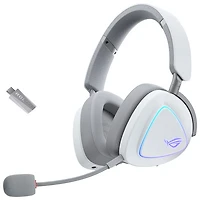 ASUS ROG DELTA II Dualflow Audio Gaming Headset - White