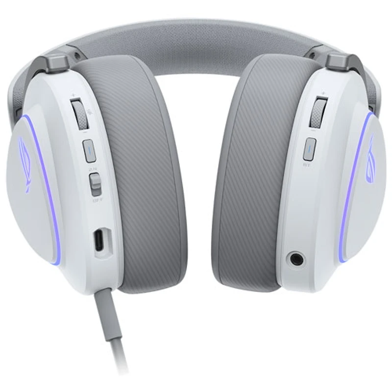 ASUS ROG DELTA II Dualflow Audio Gaming Headset - White