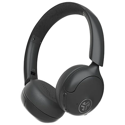 JLab Go LUX On-Ear Noise Cancelling True Wireless Headphones - Graphite