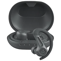 JLab JBuds Sport In-Ear Noise Cancelling True Wireless Earbuds - Graphite