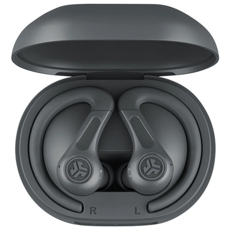 JLab JBuds Sport In-Ear Noise Cancelling True Wireless Earbuds - Graphite