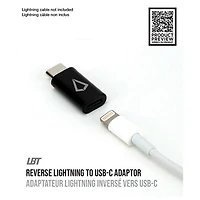 Adaptateur USB-C à Lightning de LBT (LBTLCADP)