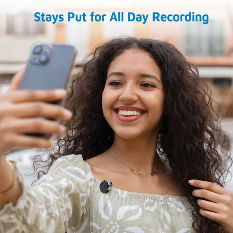 Optex Wireless Lavalier Hi-Fi Audio Microphone (OPWLAVALM) - Only at Best Buy