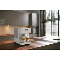 Miele CM 6160 Milk Perfection Countertop Coffee and Espresso Machine – Lotus White