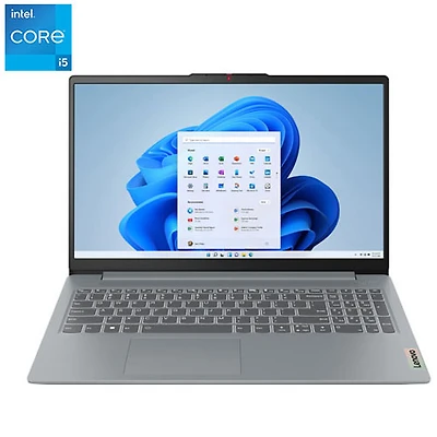 Portable 15,6 po IdeaPad Slim 3i de Lenovo - Gris arctique (Core i5-1335U d'Intel/RAM 16 Go/SSD 512 Go/Windows 11)