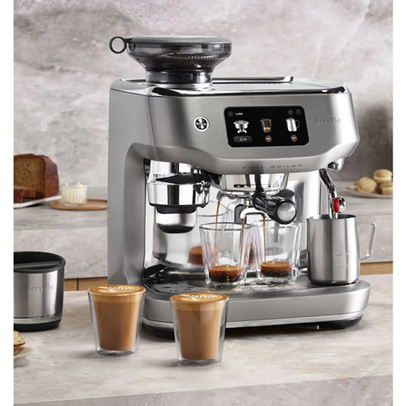 Machine à café The Oracle Dual Boiler de Breville - Acier inoxydable
