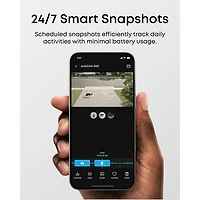 Caméra de surveillance sans fil d'extérieur 2K eufyCam E40 d'eufy (ensemble de 2) avec station HomeBase