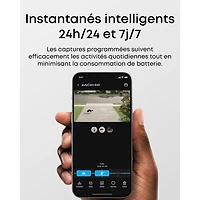 Caméra de surveillance sans fil d'extérieur 2K eufyCam E40 d'eufy (ensemble de 2) avec station HomeBase