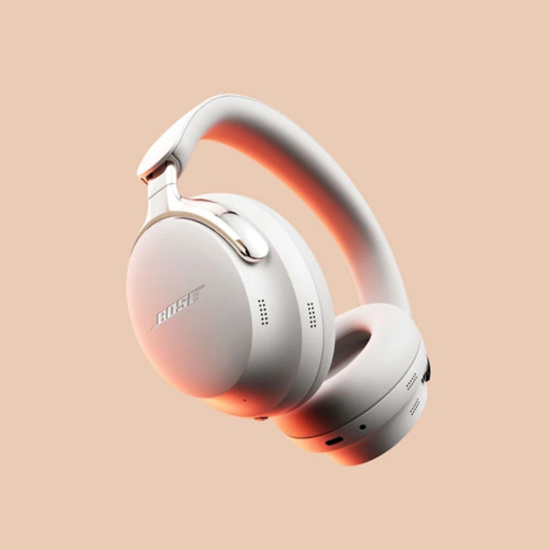 Casque d'écoute Bluetooth à suppression du bruit QuietComfort Ultra (2e génération) de Bose - Blanc