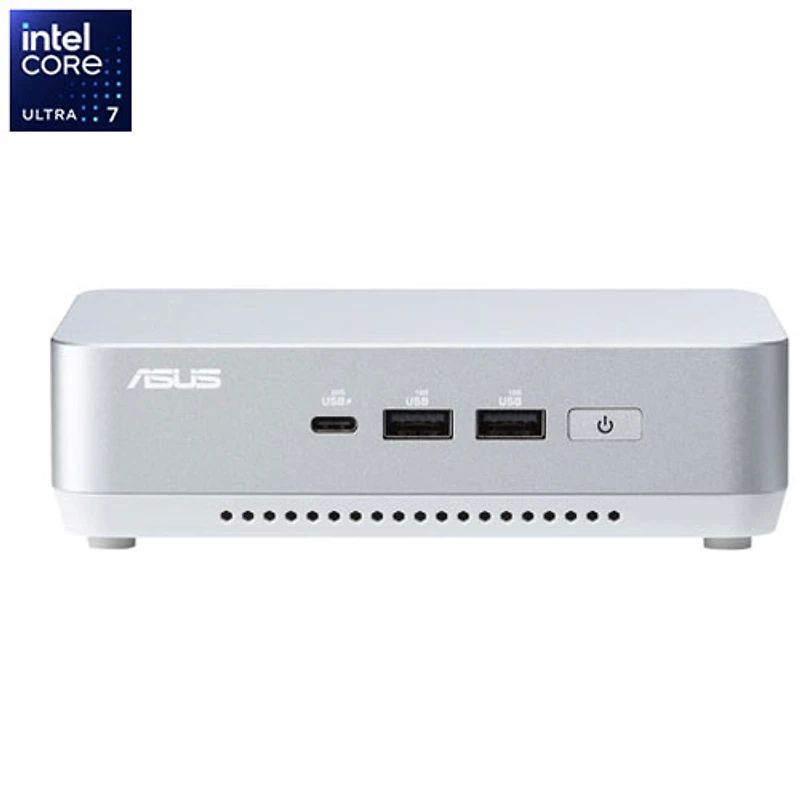 Mini-PC de bureau NUC 14 Pro+ d'ASUS (Core Ultra 7 155H d'Intel/SSD NVMe 1TB Go/RAM 32GB Go/Windows 11)