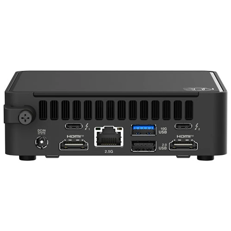 Mini-PC de bureau NUC 15 Pro d'ASUS (Core 5 210H d'Intel/SSD NVMe 512 Go/RAM 16 Go/Windows 11)