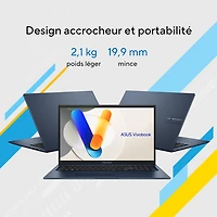 ASUS VivoBook 17.3" Laptop - Quiet Blue (Intel Core 5 120U/16GB RAM/1TB SSD/Windows 11)