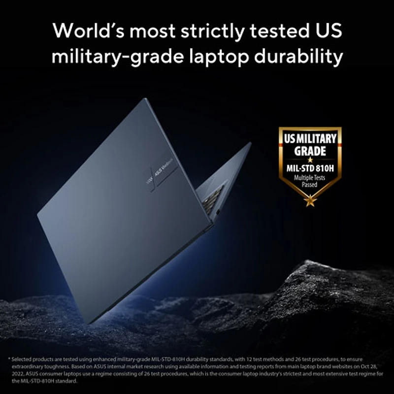 ASUS VivoBook 17.3" Laptop - Quiet Blue (Intel Core 5 120U/16GB RAM/1TB SSD/Windows 11)