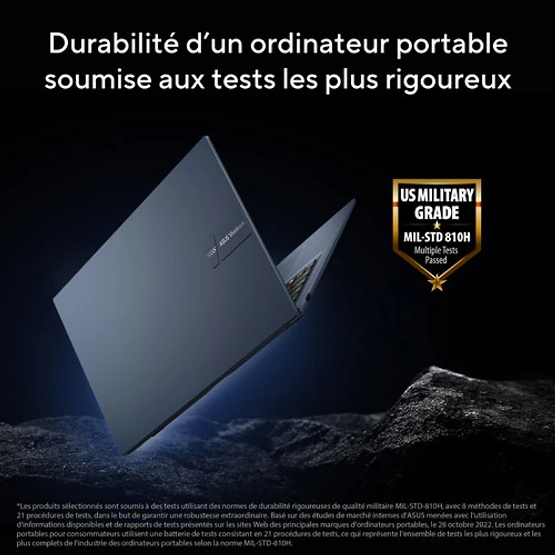 ASUS VivoBook 17.3" Laptop - Quiet Blue (Intel Core 5 120U/16GB RAM/1TB SSD/Windows 11)