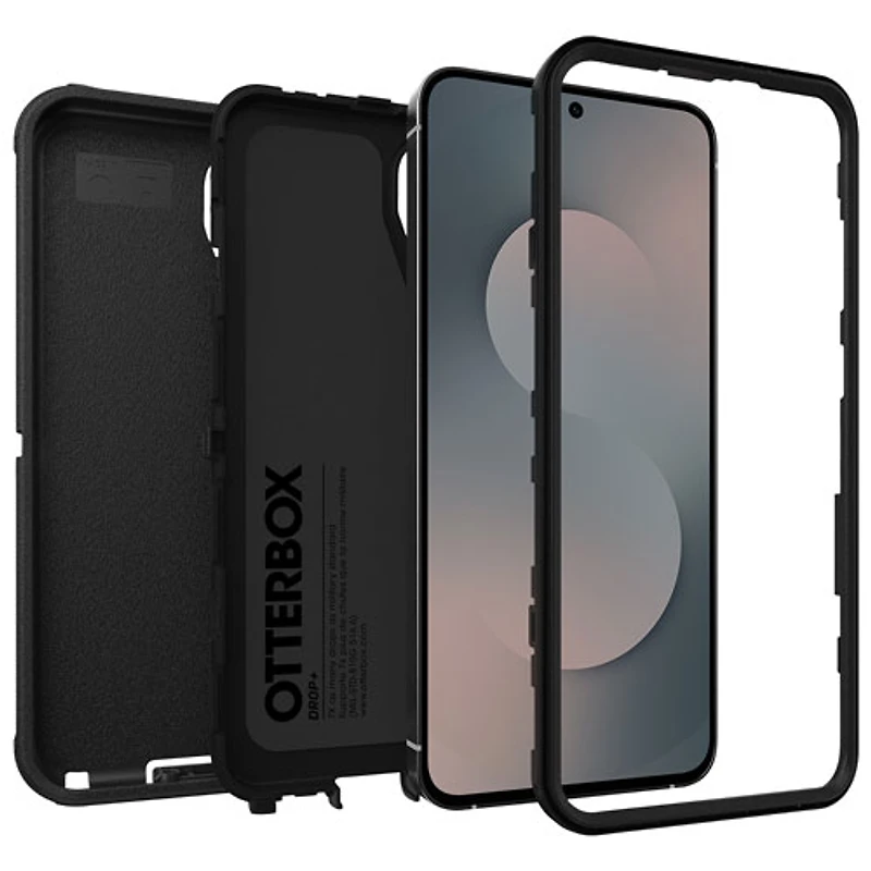 OtterBox Defender Series Pro Fitted Soft Shell Case for Galaxy S25 FE - Black