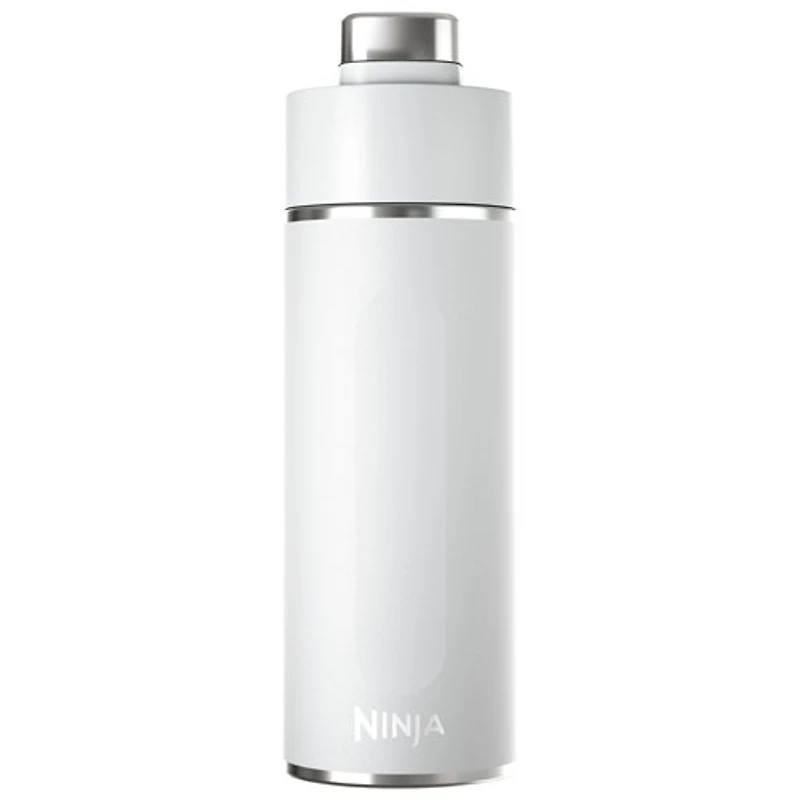 Ninja Thirsti 709ml (24 oz.) Carbonated Drink Travel Bottle - White