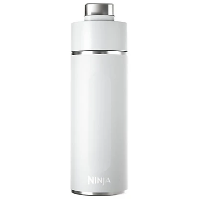 Ninja Thirsti 709ml (24 oz.) Carbonated Drink Travel Bottle - White