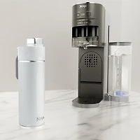 Ninja Thirsti 709ml (24 oz.) Carbonated Drink Travel Bottle - White