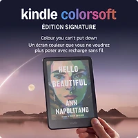 Amazon Kindle Colorsoft Signature Edition 32GB 7" Digital eReader with Touchscreen (B0CX8YKQ2H) - Black