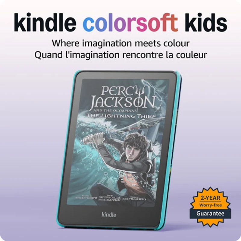 Amazon Kindle Colorsoft Kids 16GB Digital eReader with Touchscreen (B0DZ8VLHLC) - Fantasy River