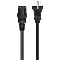 Insignia 3.05m (10ft.) AC Power Cable (NS-PC2P10B-C) - Only at Best Buy