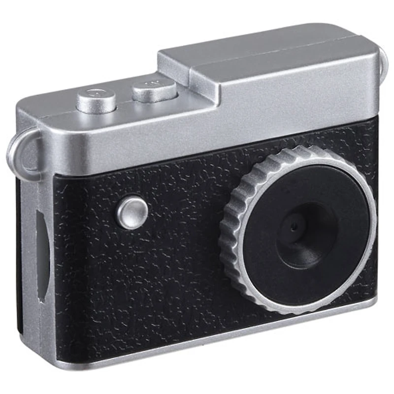Appareil photo numérique rétro à chaîne HD intégrale 14 Mpx de Vivitar - Noir