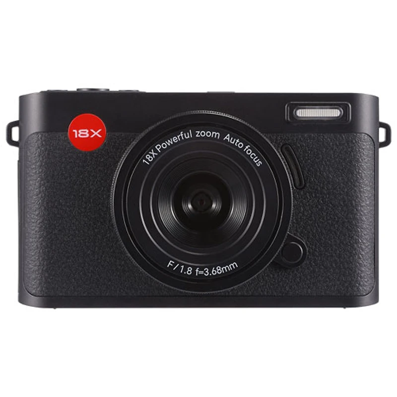 Appareil photo numérique Wi-Fi vidéo 5K de 20 Mpx VECXX140 de Vivitar - Noir