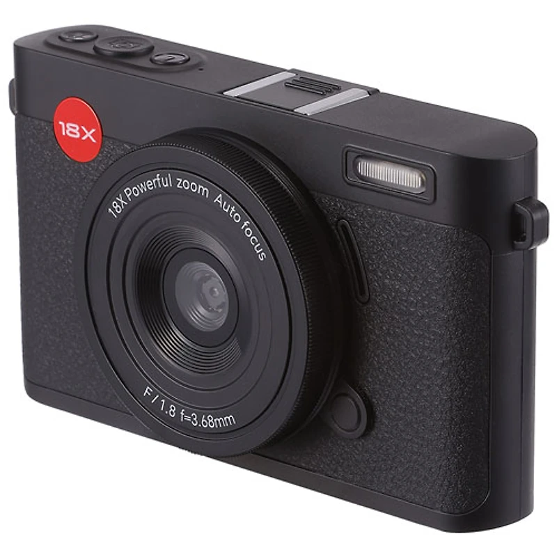 Appareil photo numérique Wi-Fi vidéo 5K de 20 Mpx VECXX140 de Vivitar - Noir