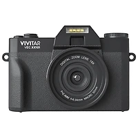 Appareil photo numérique Wi-Fi vidéo 4K de 20 Mpx VECXX101 de Vivitar - Noir
