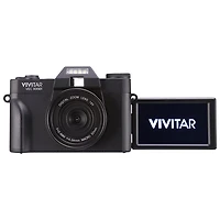 Appareil photo numérique Wi-Fi vidéo 4K de 20 Mpx VECXX101 de Vivitar - Noir