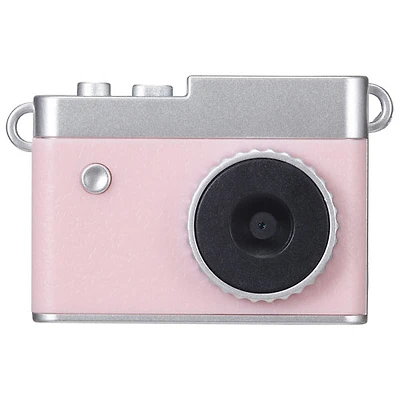 Appareil photo numérique rétro à chaîne HD intégrale 14 Mpx de Vivitar - Rose