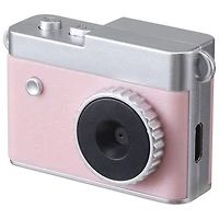 Appareil photo numérique rétro à chaîne HD intégrale 14 Mpx de Vivitar - Rose