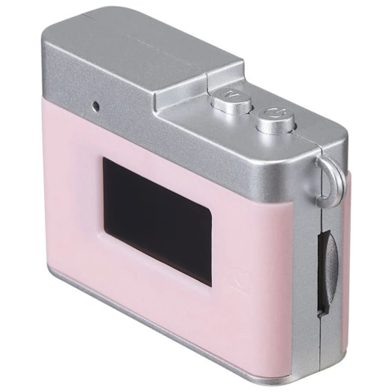 Appareil photo numérique rétro à chaîne HD intégrale 14 Mpx de Vivitar - Rose