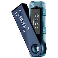 Portefeuille physique de cryptomonnaie USB-C Nano S Plus de Ledger - Bleu Neptune