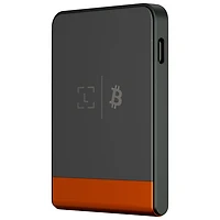 Portefeuille physique de cryptomonnaie à encre électronique 2,84 po USB-C/Bluetooth avec clé de récupération Flex de Ledger - Orange