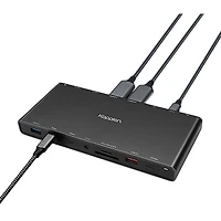 Kopplen 14-Ports USB-C Hub with Power Delivery (DCK-STN65BLK)