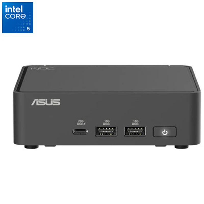Mini-PC NUC 15 Pro d'ASUS (processeur Core 5 100U d'Intel)