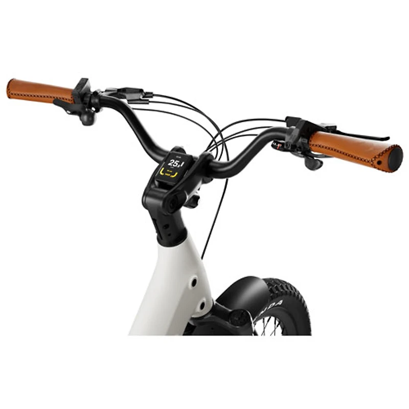 Vélo de promenade électrique à gros pneus à cadre bas Joy Carbon d'Urtopia (moteur 750 W/autonomie 112 km/vitesse maximale 32 km/h