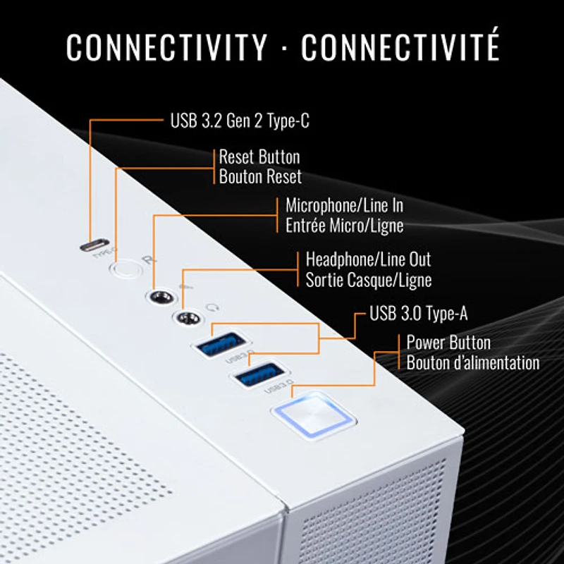 Thermaltake View Gaming PC (AMD Ryzen 7 9800X3D/32GB RAM/2TB SSD/RTX 5070) - English - Only at Best Buy