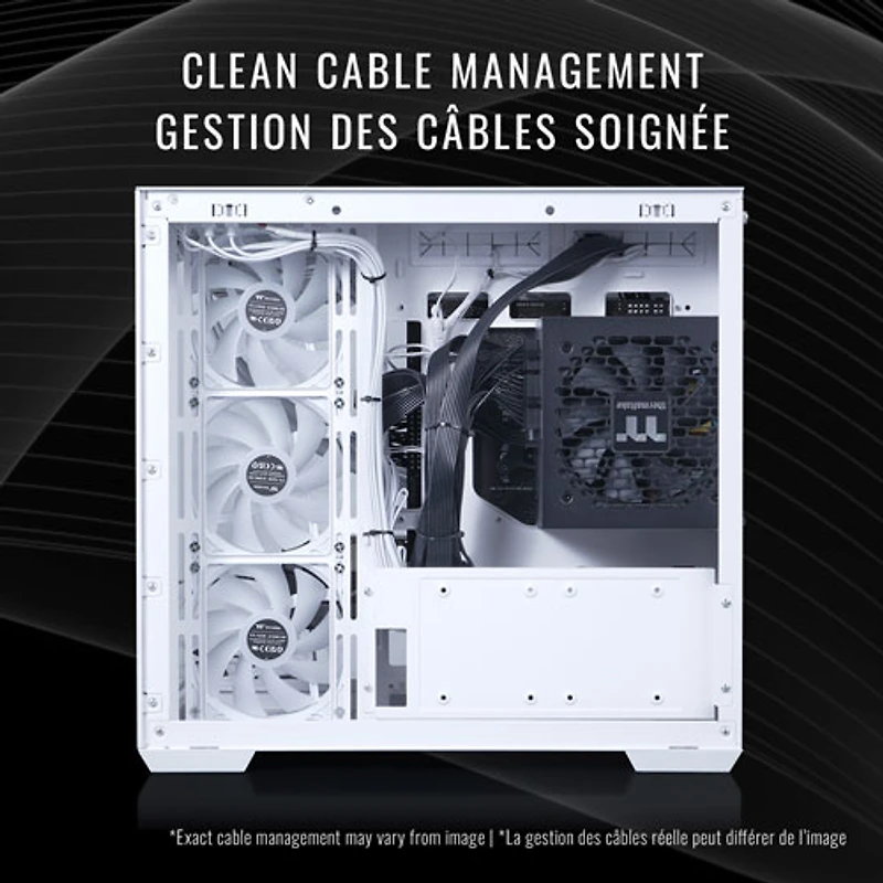 Thermaltake View Gaming PC (AMD Ryzen 7 9800X3D/32GB RAM/2TB SSD/RTX 5070) - English - Only at Best Buy