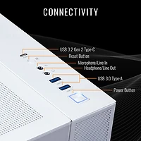 Thermaltake View Gaming PC (AMD Ryzen 7 7800X3D/32GB RAM/1TB SSD/Radeon RX 9070 XT) - English - Only at Best Buy